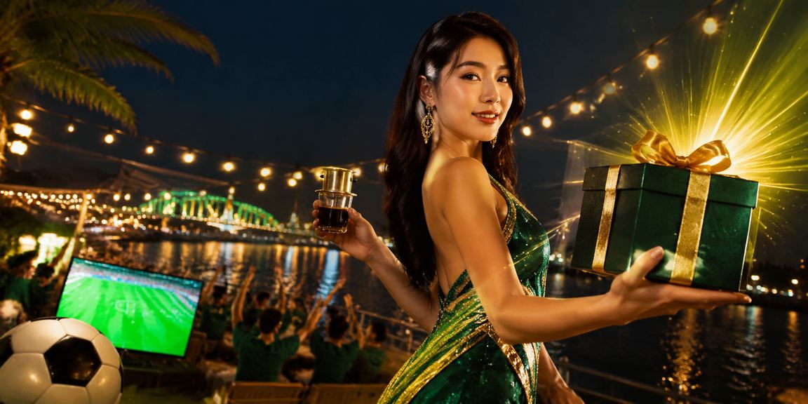 Người hâm mộ bóng đá Việt Nam xem trận đấu và đặt cược tại quán cà phê Huế